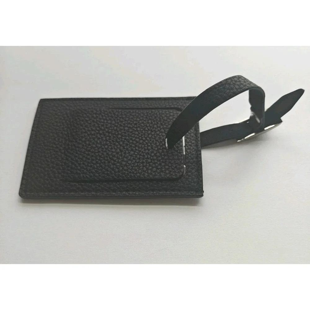 Def Leppard Embossed Leather ID Card Holder Black Rock Band Belt Loop